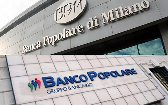 Fusione Banco Popolare e BPM rafforza Sistema Credito Italiano